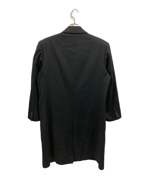 ERMENEGILDO ZEGNA（エルメネジルド・ゼニア）Ermenegildo Zegna (エルメネジルド・ゼニア) カシミヤチェスターコート/エルメネジルド・ゼニア/日本製 ブラック サイズ:Sの古着・服飾アイテム