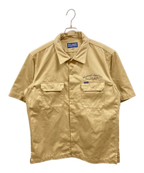 IRON HEART（アイアンハート）IRON HEART (アイアンハート) スナップボタンシャツ/アイアンハート ベージュ サイズ:XLの古着・服飾アイテム