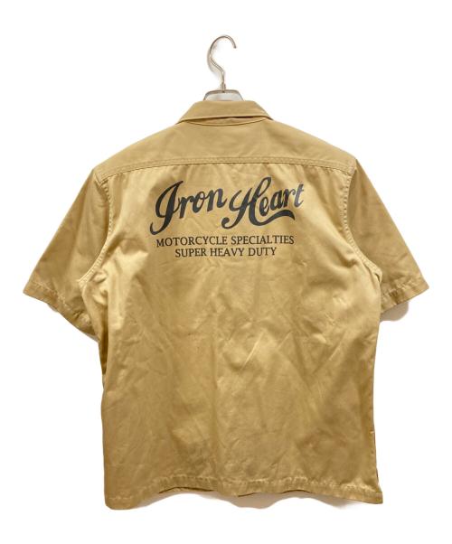 IRON HEART（アイアンハート）IRON HEART (アイアンハート) スナップボタンシャツ/アイアンハート ベージュ サイズ:XLの古着・服飾アイテム