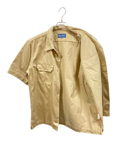 IRON HEART（アイアンハート）IRON HEART (アイアンハート) スナップボタンシャツ/アイアンハート ベージュ サイズ:XLの古着・服飾アイテム