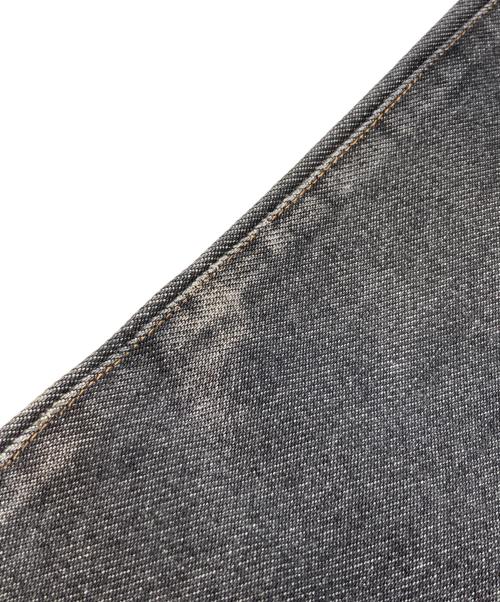 IRON HEART（アイアンハート）IRON HEART (アイアンハート) ブラックジーンズ ブラック サイズ:W33の古着・服飾アイテム