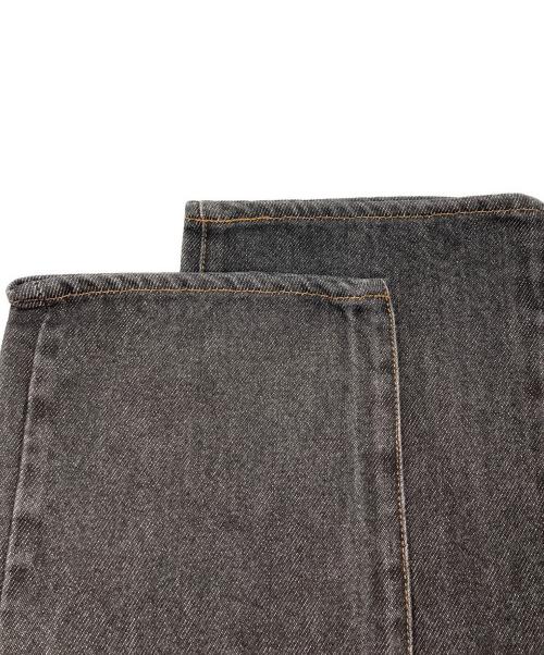 IRON HEART（アイアンハート）IRON HEART (アイアンハート) ブラックジーンズ ブラック サイズ:W33の古着・服飾アイテム