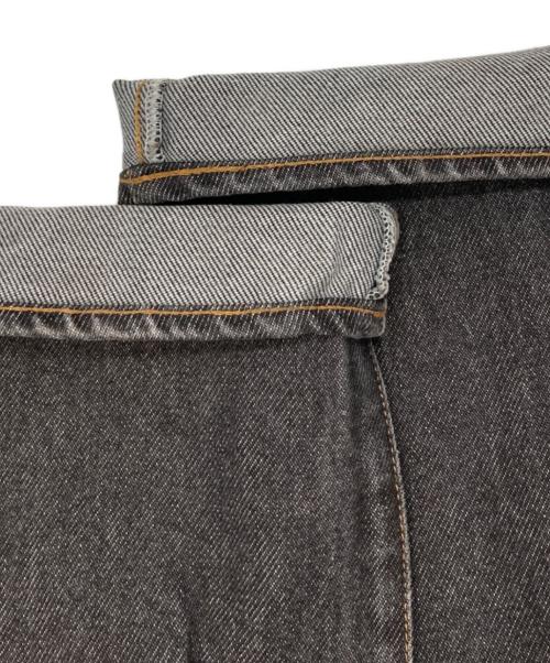 IRON HEART（アイアンハート）IRON HEART (アイアンハート) ブラックジーンズ ブラック サイズ:W33の古着・服飾アイテム