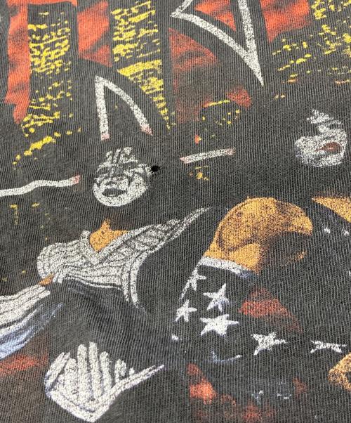 CRONIES（クロウニーズ）CRONIES (クロウニーズ) プリントTシャツ/クロウニーズ/USA製 KISS ブラック サイズ:XLの古着・服飾アイテム