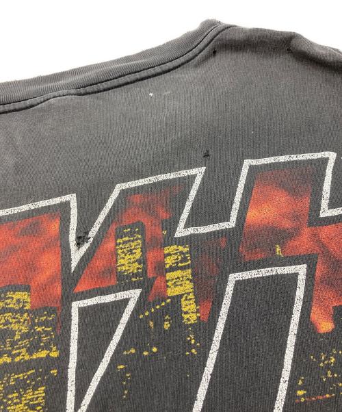 CRONIES（クロウニーズ）CRONIES (クロウニーズ) プリントTシャツ/クロウニーズ/USA製 KISS ブラック サイズ:XLの古着・服飾アイテム