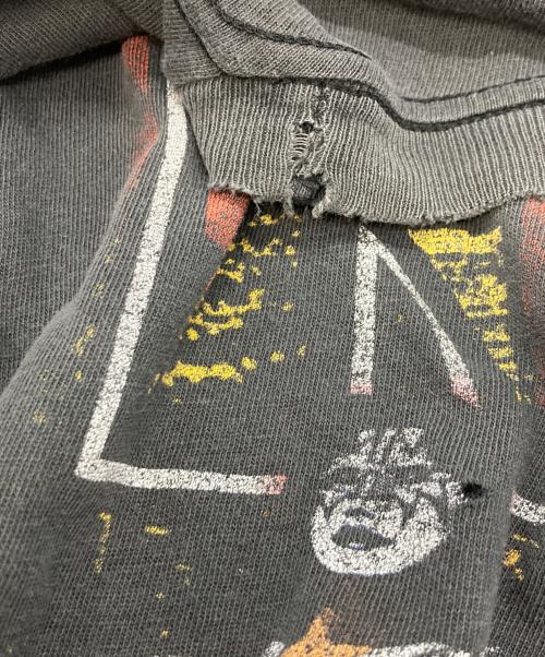 CRONIES（クロウニーズ）CRONIES (クロウニーズ) プリントTシャツ/クロウニーズ/USA製 KISS ブラック サイズ:XLの古着・服飾アイテム