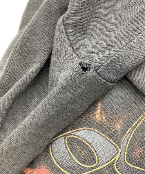 HARLEY-DAVIDSON（ハーレーダビッドソン）HARLEY-DAVIDSON (ハーレーダビッドソン) Hanes (ヘインズ) プリントTシャツ/ハーレーダビッドソン/ヘインズ/USA製 グレー サイズ:Ｌの古着・服飾アイテム