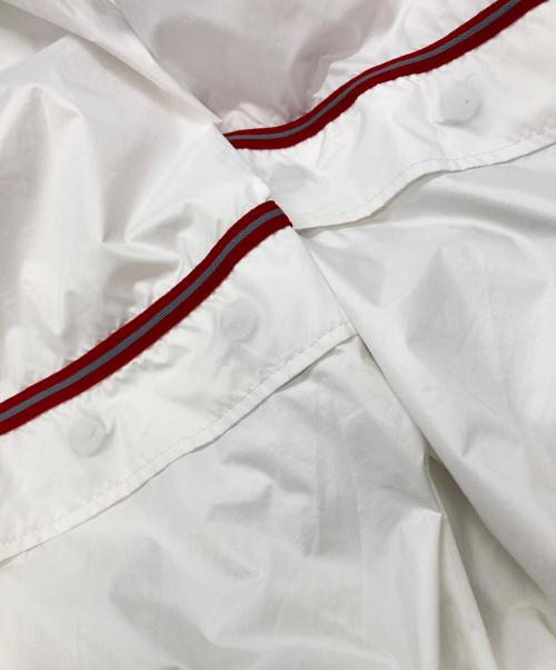 SUPREME（シュプリーム）SUPREME (シュプリーム) Snap-Off Sleeve L/S Baseball Top/シュプリーム/22SS ホワイト×レッド サイズ:XLの古着・服飾アイテム