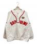 SUPREME（シュプリーム）の古着「Snap-Off Sleeve L/S Baseball Top/シュプリーム/22SS」｜ホワイト×レッド