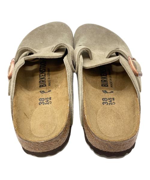 BIRKENSTOCK（ビルケンシュトック）BIRKENSTOCK (ビルケンシュトック) Boston/ビルケンシュトック/SBA55210 ベージュ サイズ:24.5cmの古着・服飾アイテム