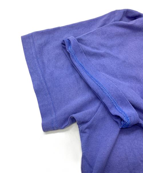 stussy（ステューシー）stussy (ステューシー) プリントTシャツ/ステューシー/オーストラリア製 パープル サイズ:14の古着・服飾アイテム