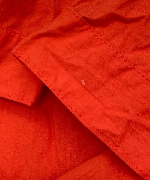 Yarmo（ヤーモ）Yarmo (ヤーモ) キャンブリック コットン シャツドレス/ヤーモ/YAR-22AW OP37 オレンジ サイズ:Freeの古着・服飾アイテム