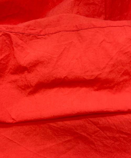 Yarmo（ヤーモ）Yarmo (ヤーモ) キャンブリック コットン シャツドレス/ヤーモ/YAR-22AW OP37 オレンジ サイズ:Freeの古着・服飾アイテム