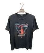 Hysteric Glamourヒステリックグラマー）の古着「TRIANGLE FRAME T/ヒステリックグラマー/02192CT14」｜ブラック