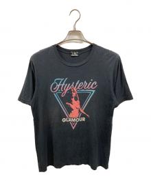Hysteric Glamour（ヒステリックグラマー）の古着「TRIANGLE FRAME T/ヒステリックグラマー/02192CT14」｜ブラック