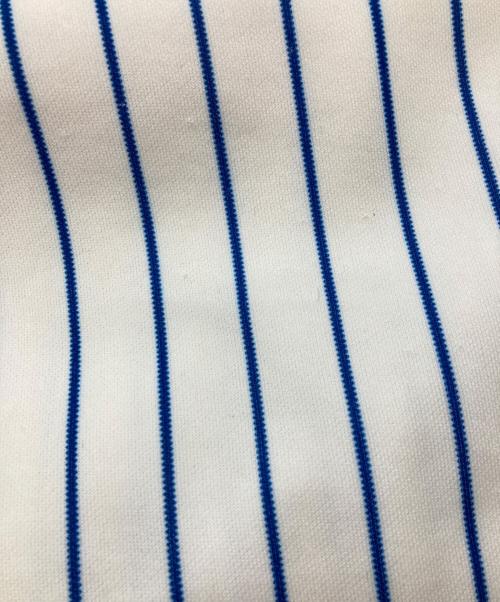 Wilson（ウィルソン）Wilson (ウィルソン) ゲームシャツ/ウィルソン/USA製 ホワイト×ブルー サイズ:Ｌの古着・服飾アイテム