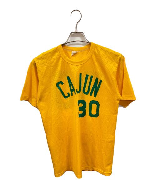 RUSSELL ATHLETIC（ラッセルアスレチック）RUSSELL ATHLETIC (ラッセルアスレチック) ゲームシャツ/ラッセルアスレチック/USA製 60's イエロー サイズ:Ｍの古着・服飾アイテム