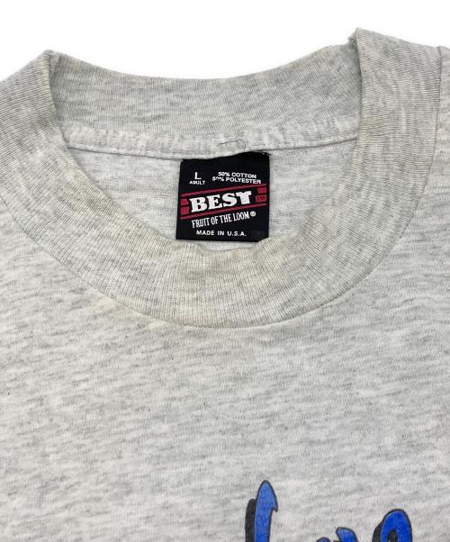 FRUIT OF THE LOOM（フルーツオブザルーム）FRUIT OF THE LOOM (フルーツオブザルーム) プリントTシャツ/フルーツオブザルーム/ USA製 90's Disney グレー サイズ:Ｌの古着・服飾アイテム