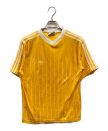 adidas（アディダス）の古着「ゲームシャツ/アディダス/USA製」｜イエロー