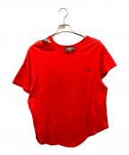 Vivienne Westwood manヴィヴィアン ウェストウッド マン）の古着「デザインカットソー/ヴィヴィアン ウェストウッド マン」｜レッド