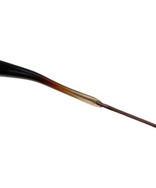 999.9（フォーナインズ）999.9 (フォーナインズ) サングラス/フォーナインズ/S-5601 ブラウン サイズ:48□17 135の古着・服飾アイテム