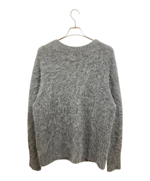 FRAMeWORK（フレームワーク）FRAMeWORK (フレームワーク) アルパカ MIX FUR 2way カーディガン/フレームワーク/23080220207030 グレー サイズ:Freeの古着・服飾アイテム