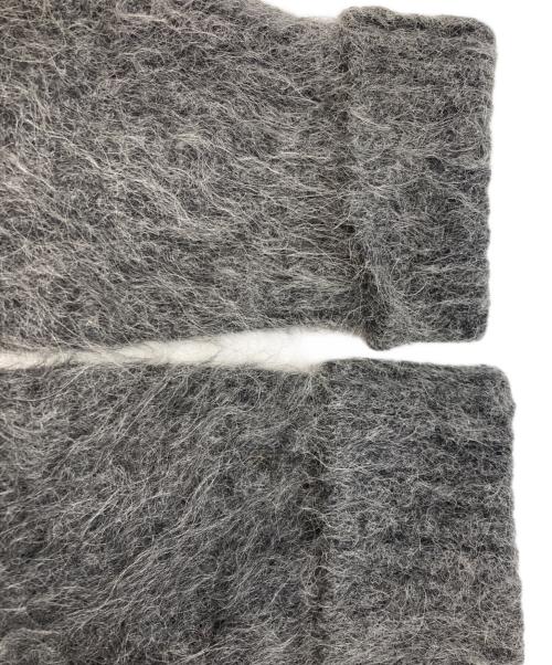 FRAMeWORK（フレームワーク）FRAMeWORK (フレームワーク) アルパカ MIX FUR 2way カーディガン/フレームワーク/23080220207030 グレー サイズ:Freeの古着・服飾アイテム