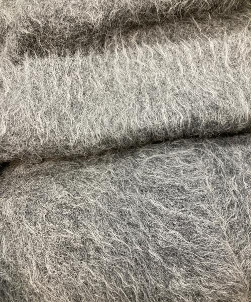 FRAMeWORK（フレームワーク）FRAMeWORK (フレームワーク) アルパカ MIX FUR 2way カーディガン/フレームワーク/23080220207030 グレー サイズ:Freeの古着・服飾アイテム