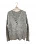 FRAMeWORK（フレームワーク）の古着「アルパカ MIX FUR 2way カーディガン/フレームワーク/23080220207030」｜グレー