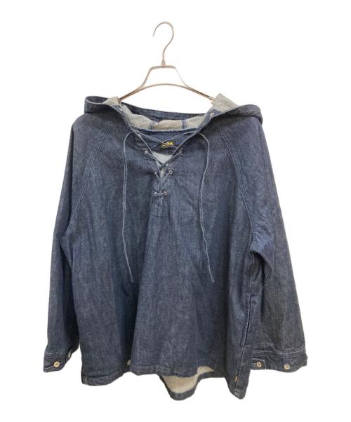 LEE（リー）LEE (リー) FRAMeWORK (フレームワーク) デニムパーカー　リー　フレームワーク　LB9455 ブラック サイズ:Freeの古着・服飾アイテム