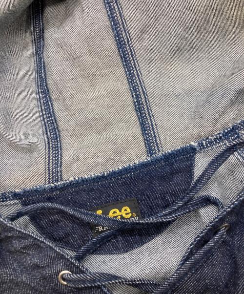 LEE（リー）LEE (リー) FRAMeWORK (フレームワーク) デニムパーカー　リー　フレームワーク　LB9455 ブラック サイズ:Freeの古着・服飾アイテム