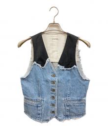 FRAMeWORK（フレームワーク）の古着「OUT OF FRAMeドッキングミニベスト/フレームワーク/24011220307020」｜インディゴ