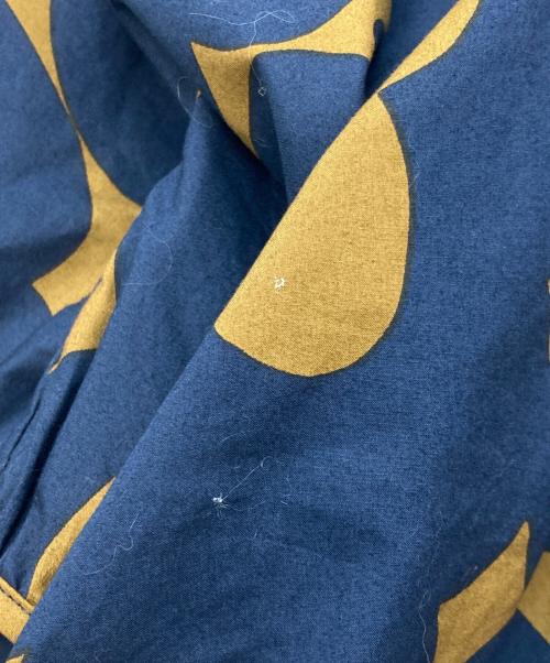 MARNI（マルニ）MARNI (マルニ) 総柄ワンピース/マルニ/ABMA0192A0 ネイビー×ブラウン サイズ:38の古着・服飾アイテム