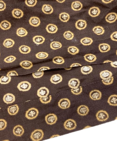 45R（フォーティファイブ・アール）45R (フォーティファイブ・アール) シガードットプリントのドレスワンピース/フォーティファイブ・アール/70350291/23SS ブラウン サイズ:Freeの古着・服飾アイテム