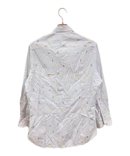 ETRO（エトロ）ETRO (エトロ) ストライプシャツ/エトロ/222-11451-3151 ブルー×ホワイト サイズ:41の古着・服飾アイテム