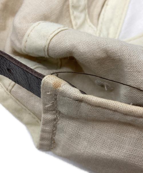 american needl（アメリカンニードル）american needl (アメリカンニードル) Linen-Cotton Baseball Cap LA/アメリカンニードル ベージュの古着・服飾アイテム