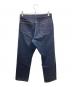 YAECA (ヤエカ) 15-14W DENIM PANTS STANDARD/ヤエカ インディゴ サイズ:30：6000円