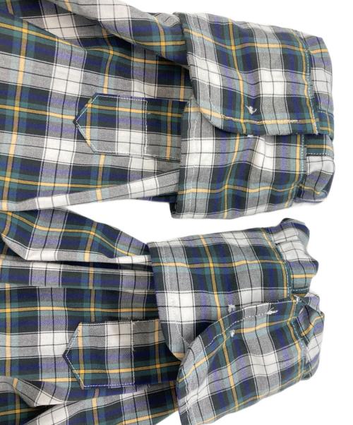 POLO RALPH LAUREN（ポロ・ラルフローレン）POLO RALPH LAUREN (ポロ・ラルフローレン) THE BIG SHIRT/ポロ・ラルフローレン/710916613001 グリーン×ホワイト サイズ:Ｍの古着・服飾アイテム