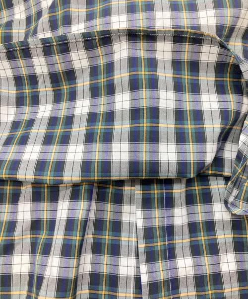 POLO RALPH LAUREN（ポロ・ラルフローレン）POLO RALPH LAUREN (ポロ・ラルフローレン) THE BIG SHIRT/ポロ・ラルフローレン/710916613001 グリーン×ホワイト サイズ:Ｍの古着・服飾アイテム