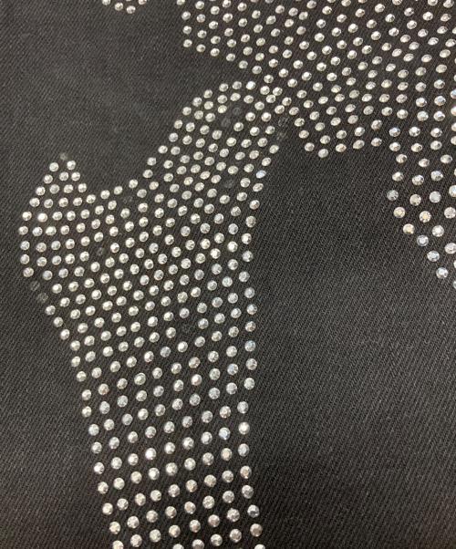 mnml（ミニマル）MNML (ミニマル) skeleton straight denim pants/ミニマル ブラック サイズ:29の古着・服飾アイテム