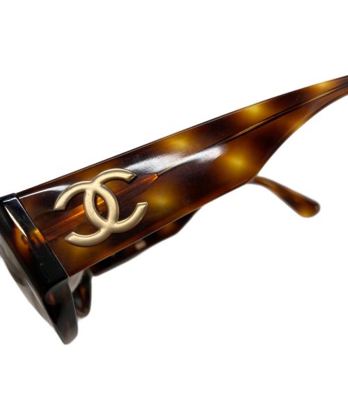 CHANEL（シャネル）CHANEL (シャネル) ココマークデザインサングラス ブラウンの古着・服飾アイテム