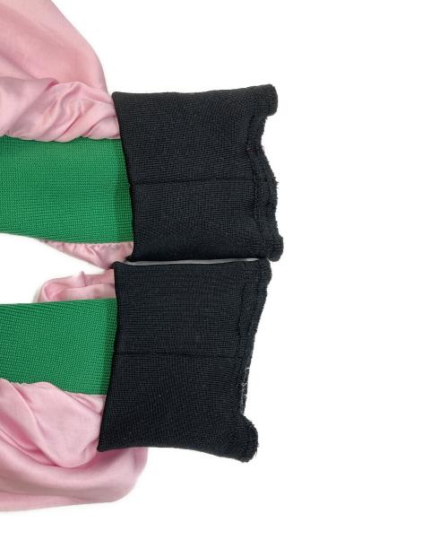 DIESEL（ディーゼル）DIESEL (ディーゼル) ニット切替ブルゾン ピンク サイズ:XSの古着・服飾アイテム