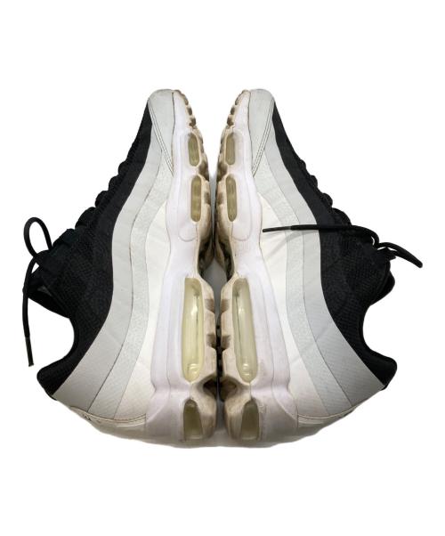 NIKE（ナイキ）NIKE (ナイキ) AIR MAX 95 ULTRA ESSENTIAL　ナイキ　857910-009 ホワイト×ブラック サイズ:27.5cmの古着・服飾アイテム