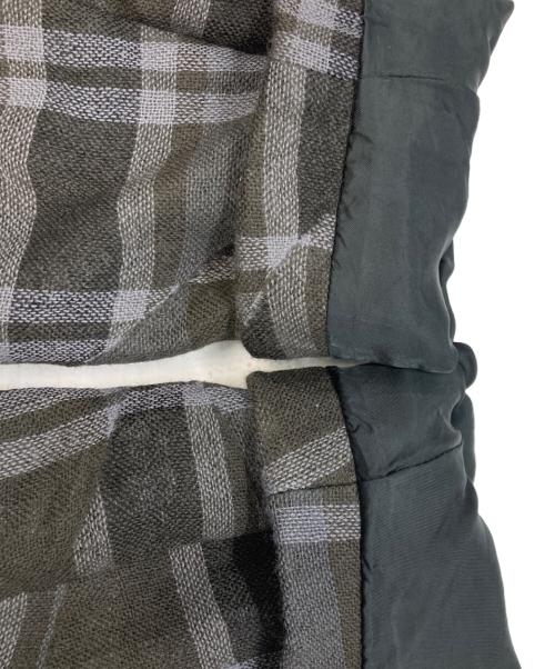 ISSEY MIYAKE MEN（イッセイミヤケメン）ISSEY MIYAKE MEN (イッセイミヤケメン) 変形チェックテーラードジャケット/イッセイミヤケメン/ME23FD115 グレー サイズ:3の古着・服飾アイテム