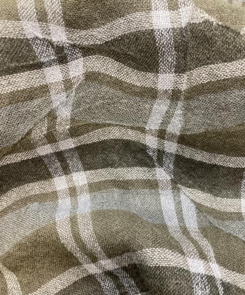 ISSEY MIYAKE MEN（イッセイミヤケメン）ISSEY MIYAKE MEN (イッセイミヤケメン) 変形チェックテーラードジャケット/イッセイミヤケメン/ME23FD115 グレー サイズ:3の古着・服飾アイテム