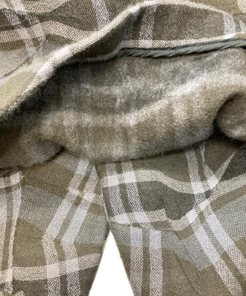 ISSEY MIYAKE MEN（イッセイミヤケメン）ISSEY MIYAKE MEN (イッセイミヤケメン) 変形チェックテーラードジャケット/イッセイミヤケメン/ME23FD115 グレー サイズ:3の古着・服飾アイテム