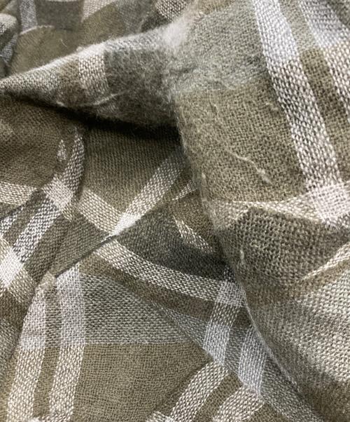 ISSEY MIYAKE MEN（イッセイミヤケメン）ISSEY MIYAKE MEN (イッセイミヤケメン) 変形チェックテーラードジャケット/イッセイミヤケメン/ME23FD115 グレー サイズ:3の古着・服飾アイテム