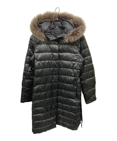 'S Max Mara（エスマックスマーラ）'S Max Mara (エスマックスマーラ) ファー付き中綿コート/エスマックスマーラ/ ブラック サイズ:40の古着・服飾アイテム