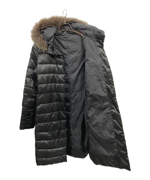 'S Max Mara（エスマックスマーラ）'S Max Mara (エスマックスマーラ) ファー付き中綿コート/エスマックスマーラ/ ブラック サイズ:40の古着・服飾アイテム