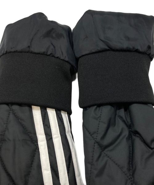 adidas（アディダス）adidas (アディダス) キルティングトラックジャケット ブラック サイズ:Mの古着・服飾アイテム